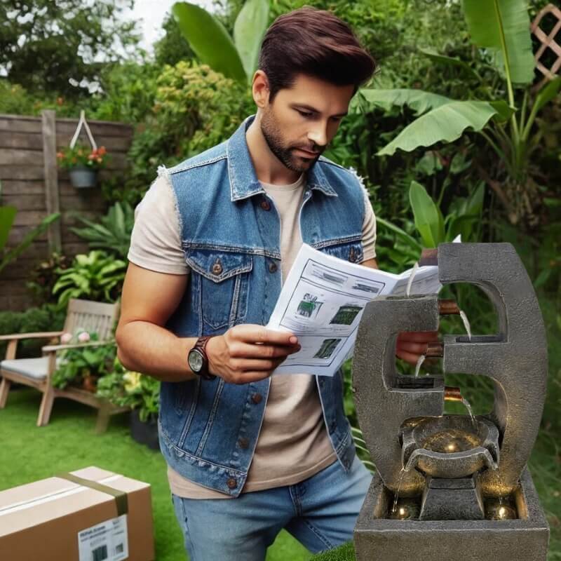 solární fontána BestBerg